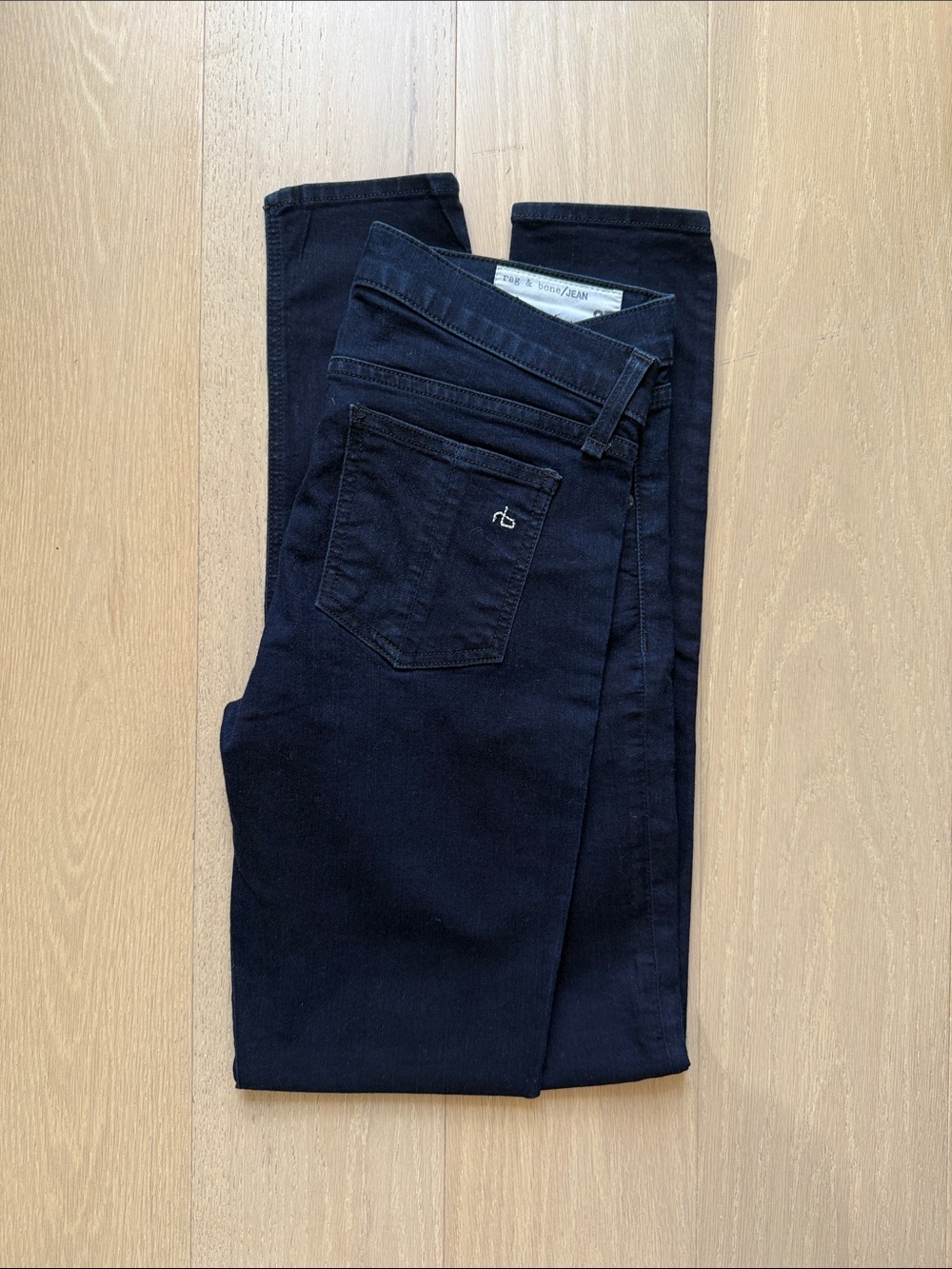 rag & bone Navy Slim Skinny Jeans